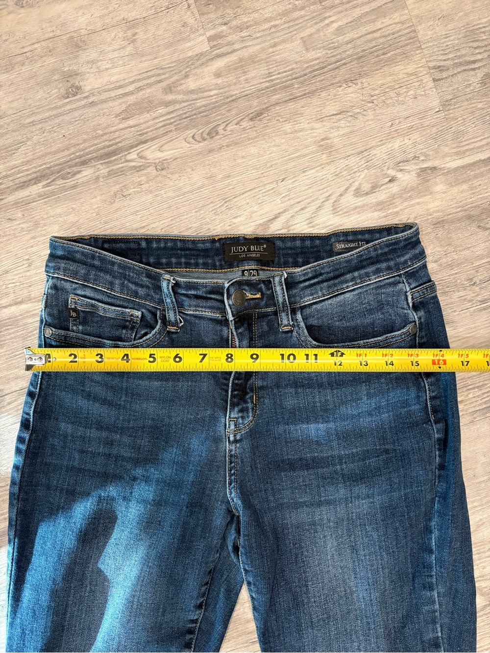 Judy Blue Dark Wash Women’s Straight Jeans - Blue - Picture 2 of 6